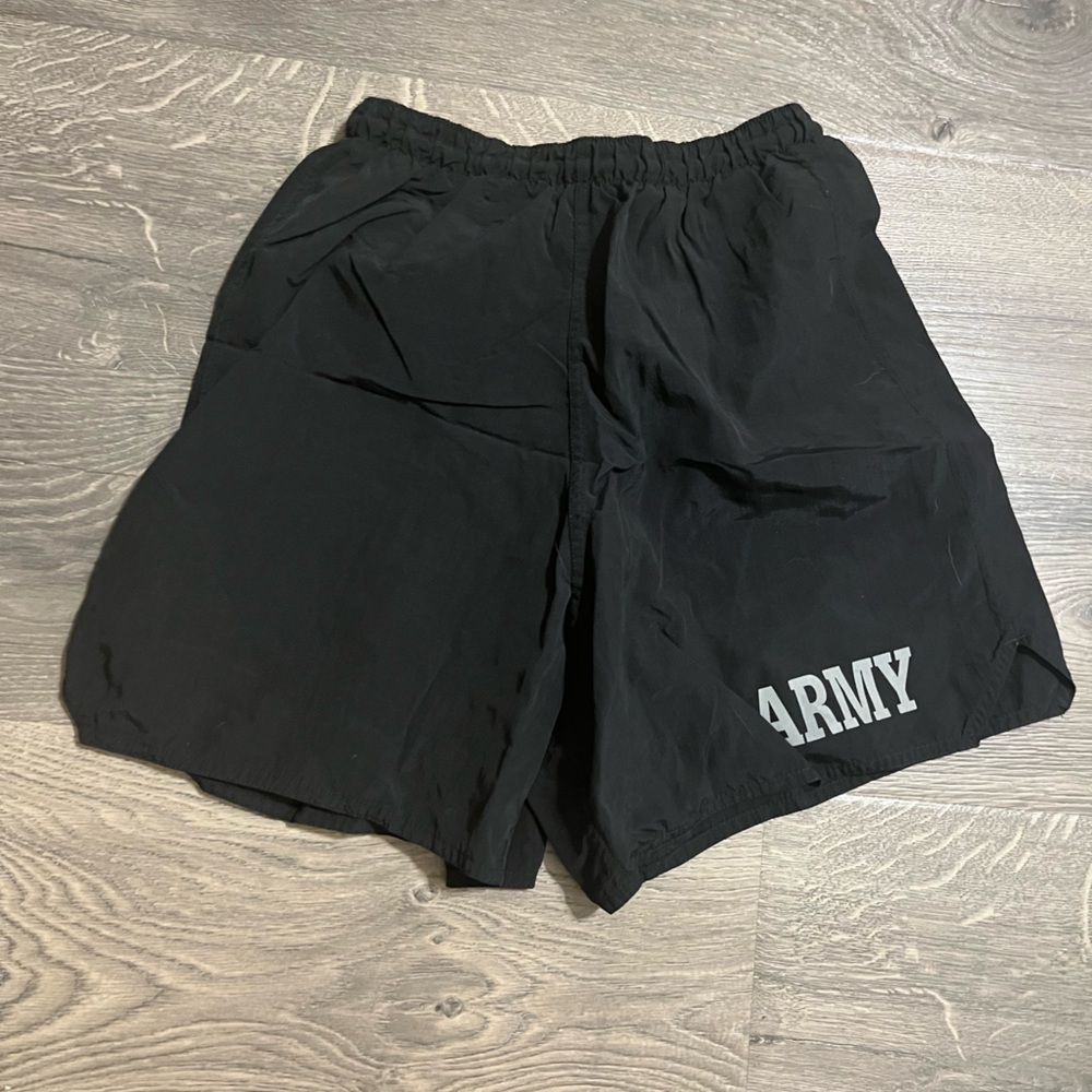 Black ARMY Sweat Shorts